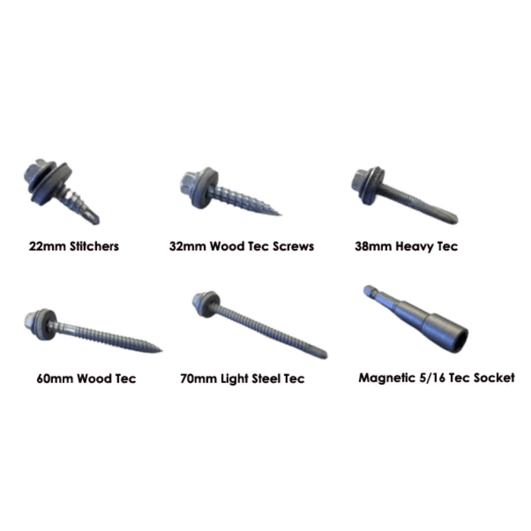 Roof Fixings - The Roof Sheet Store