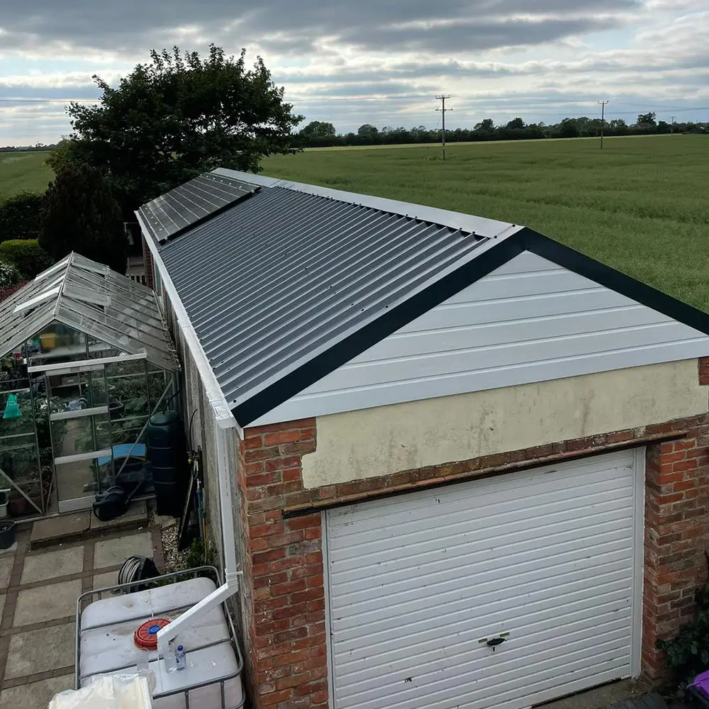 metal roof garage